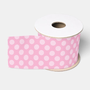 Light Pink Polka Dot Ripsband