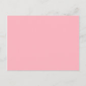 Light Pink Postkarte (Vorderseite)