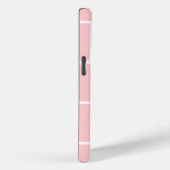 Light Pink Square Bricks Case-Mate iPhone Hülle (Rückseite / Rechts)