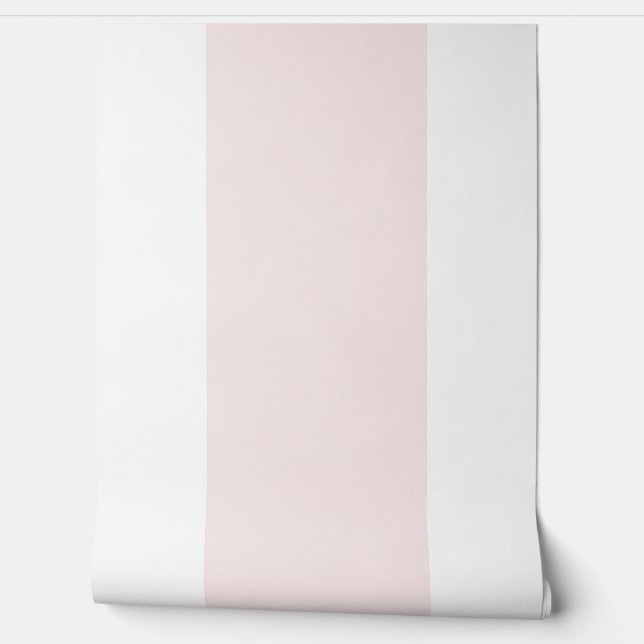 Light Pink Stripes Tapete (Abrollen)