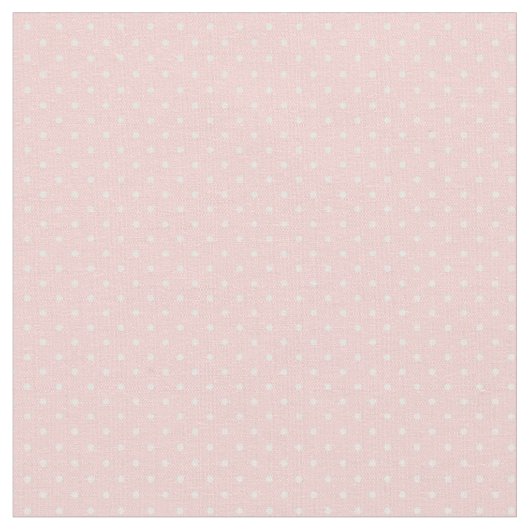 Light Pink Tiny Dots Stoff (Nahaufnahme)