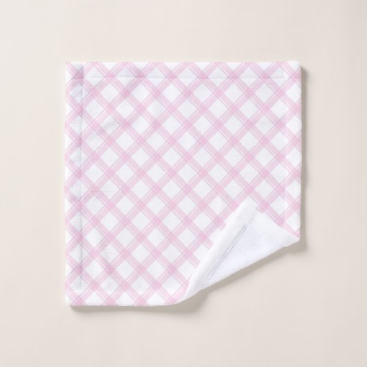 Light Pink Towels Stylish and Subtle Accent Badhandtuch Set (Waschlappen)