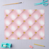 Light Pink und Gold gespritzt Seidenpapier (Basteln)