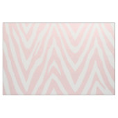 Light Pink Zebra Print Groß Stoff (Fat Quarter (45,7 x 55,9 cm))