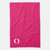 Light Raspberry Modisch Letted Handtuch (Vertikal)