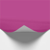 Light Raspberry Solid Color Geschenkpapier (Ecke)