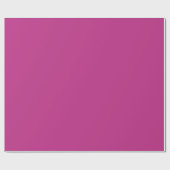 Light Raspberry Solid Color Geschenkpapier (Flach)