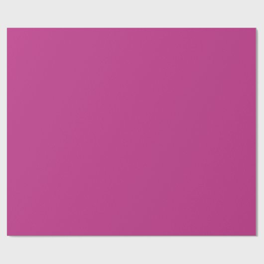 Light Raspberry Solid Color Geschenkpapier (Flach)