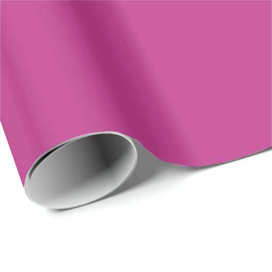 Light Raspberry Solid Color Geschenkpapier (Rolleneckpunkt)