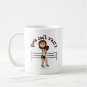 Light Red Girl Boxer Kaffeetasse (Links)