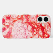 Light Red Marble Case-Mate iPhone Hülle (Rückseite (Horizontal))