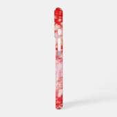 Light Red Marble iPhone 16 Hülle (Linke Seite)