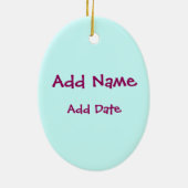 Light Red Shot Put Keramikornament (Hinten)