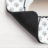 Light Red Siberian Husky Niedlich Cartoon Dog Mousepad (Ecke)