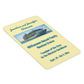 Light RFN1 Cruise Stateroom Door Marker Magnet (Rechte Seite)