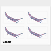 Light River Otter Starscape Sticker (Blatt)