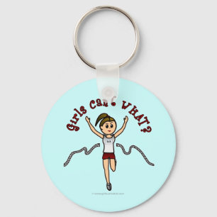 Light Runner in Red Uniform Schlüsselanhänger