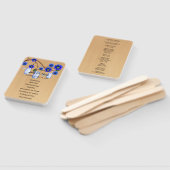 Light Rustic Blue Floral Mason Jars Wedding Fächer (Non-assembled)