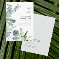 Light Sage Foliage Elegantes Brautparty