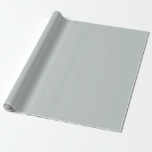 Light Sage Gray Solid Geschenkpapier (Ungerollt)