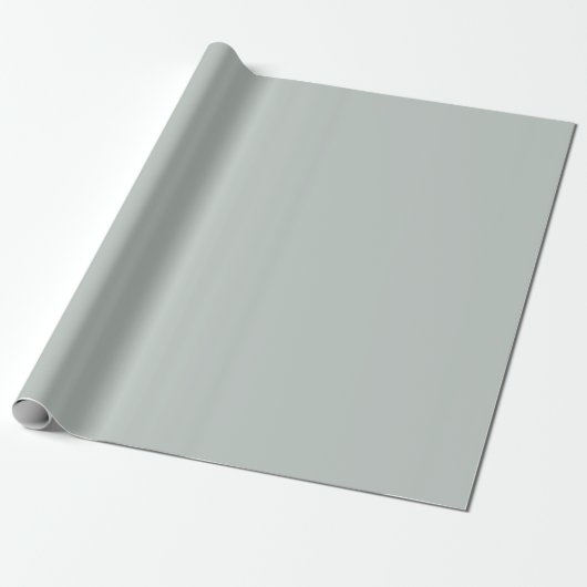 Light Sage Gray Solid Geschenkpapier (Ungerollt)