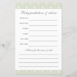 Light Sage Green Baby Shooting Game