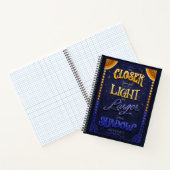 Light & Shadow Inspirational Spiral Notebook Notizblock (Innenseite)
