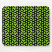 Light Shamrocks Black Mousepad (Vorne)