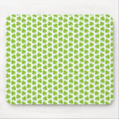 Light Shamrocks White Mousepad (Vorne)