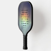 Light Shine Scripting Pickleball Paddle (Links)