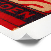 Light Ship - Matchbox Print - Sweden Wall Art Poster (Ecke)