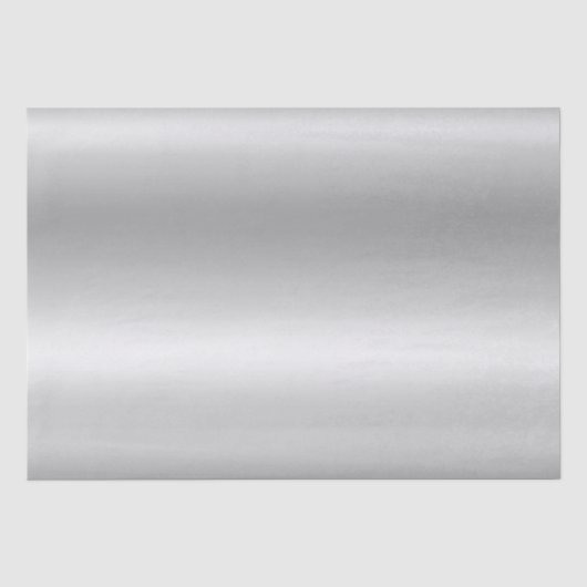 Light Silver Gray Foil Ombre Seidenpapier (Vorderseite)