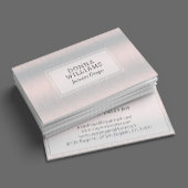 Light silver-gray metallic background visitenkarte