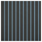 Light Sky Blue & Black Lines Muster Stoff (Muster)