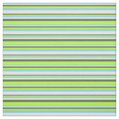 Light Sky Blue, Cyan, Olive Green & Light Green Stoff (Muster)