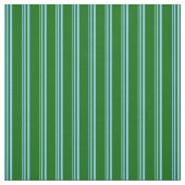 Light Sky Blue & Dark Green Lines/Stripes Muster Stoff (Muster)
