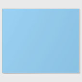 Light Sky Blue Geschenkpapier (Flach)