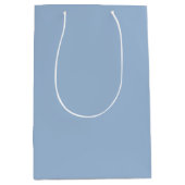 Light Sky Blue Gift Bag Mittlere Geschenktüte (Vorderseite)