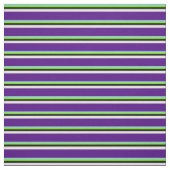 Light Sky Blue, Green, Black, White und Indigo Stoff (Muster)