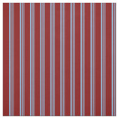 Light Sky Blue & Maroon Colored Lines Stoff (Muster)