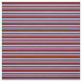 Light Sky Blue & Maroon Stripes/Lines Muster Stoff (Muster)