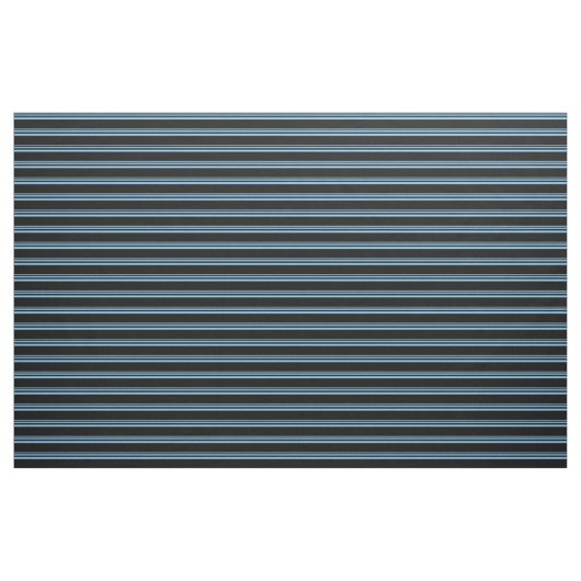 Light Sky Blue und Black Lined Pattern Stoff (Fat Quarter (45,7 x 55,9 cm))