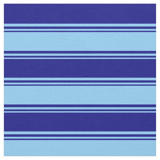 Light Sky Blue und Blue Lined/Strip Muster Stoff (Nahaufnahme)