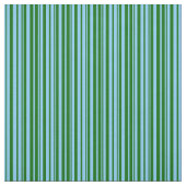 Light Sky Blue und Dark Green Colos Muster Stoff (Muster)