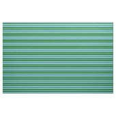 Light Sky Blue und Dark Green Lined Pattern Stoff (Fat Quarter (45,7 x 55,9 cm))