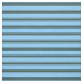Light Sky Blue und Dark Slate Gray Lines Stoff (Muster)