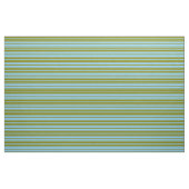 Light Sky Blue und Green Lined/Strip Muster Stoff (Fat Quarter (45,7 x 55,9 cm))