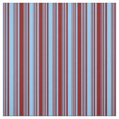 Light Sky Blue und Maroon Lined Pattern Stoff (Muster)