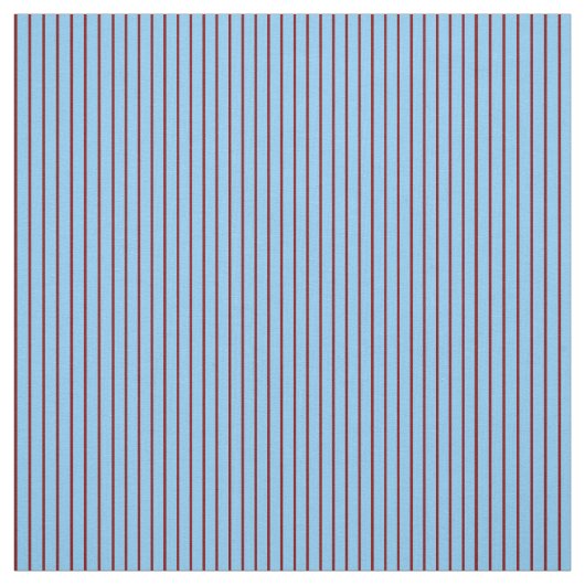 Light Sky Blue und Maroon Lined Pattern Stoff (Muster)