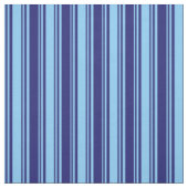 Light Sky Blue und Midnight Blue Lined Pattern Stoff (Muster)